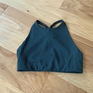 Girlfriend Collective Topanga Bra in Moss